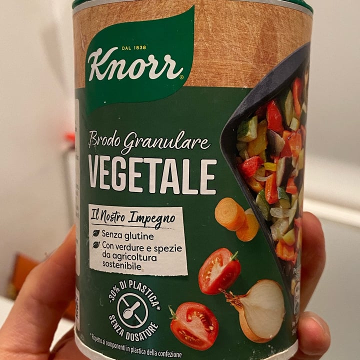 photo of Knorr Brodo granulare vegetale shared by @vals on  15 Apr 2022 - review