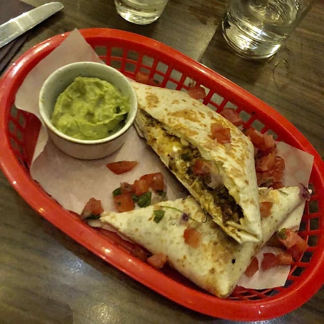 Photo of the dish “chipotle haggis quesa crunch”