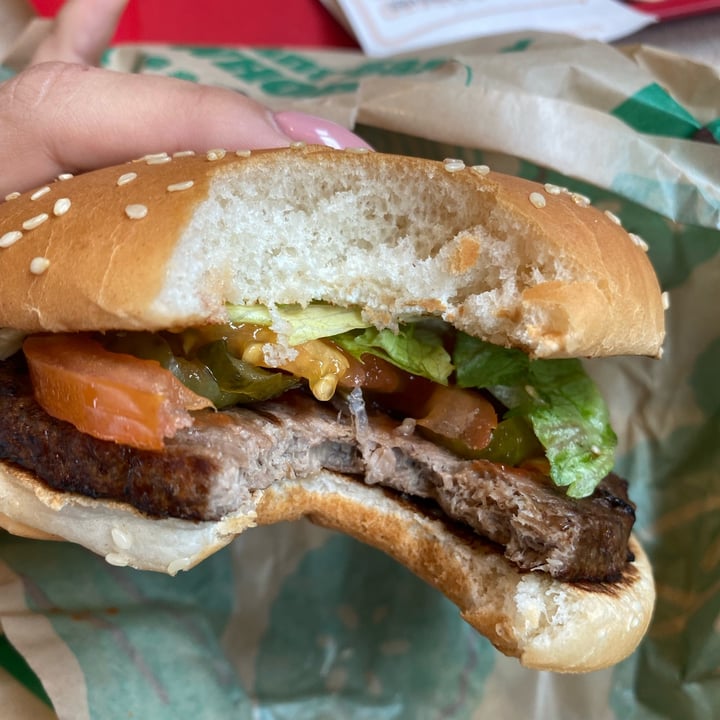 photo of Burger King Plant Based Whopper shared by @dianas on  23 Sep 2022 - review