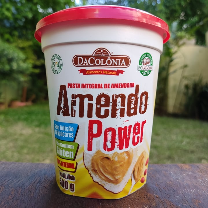 photo of DaColônia Pasta de Amendoim Integral shared by @andrexc on  31 Aug 2021 - review