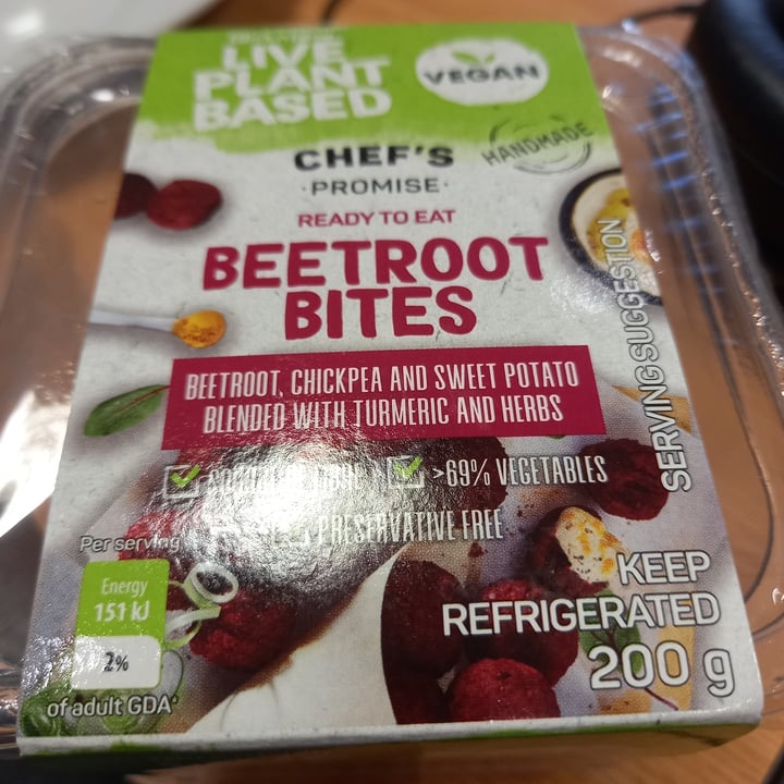 photo of Chefs Promise Beetroot Bites shared by @colleenc on  14 Dec 2021 - review