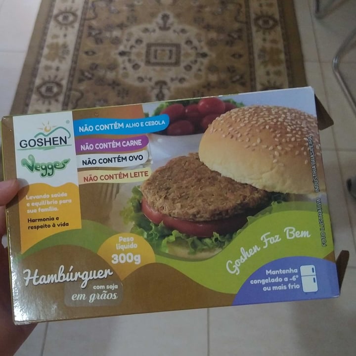 review photo of Goshen Vegges Hambúrguer Com Soja Em Grãos shared by @thaizi on 22 Apr 2022 - review