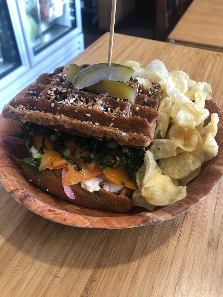 photo of Juicy Brew Wafflewich shared by @kvalera on  06 Mar 2020 - review