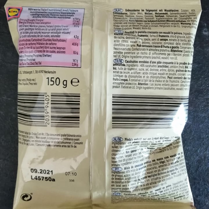 photo of VitAsia Crispy coated wasabi peanuts shared by @danielgl on  10 Feb 2021 - review