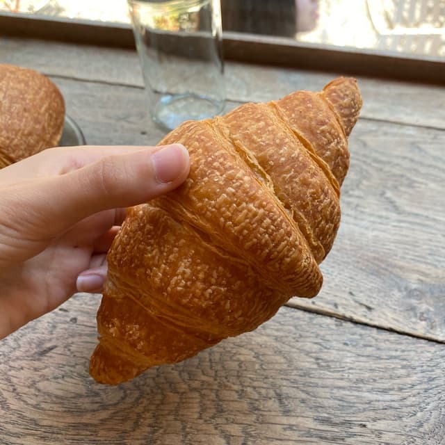 Photo of the dish “croissant vegan”