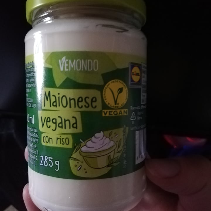 photo of Vemondo  Maionese Vegana con Riso shared by @erykasnowhite on  02 Oct 2022 - review