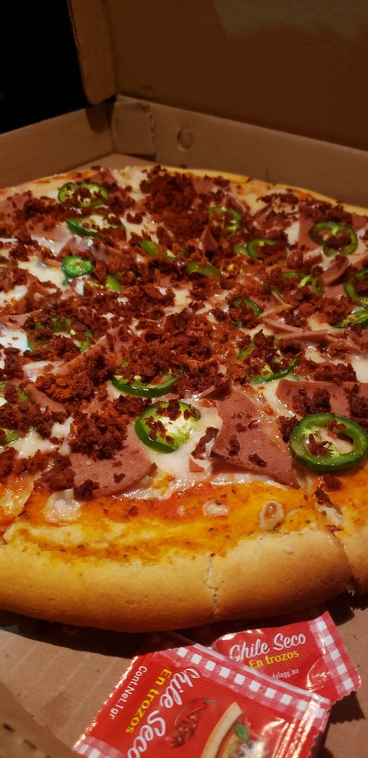 photo of Pizza Bertini's Pizza vegana personalizada shared by @katiardz on  27 Jan 2020 - review
