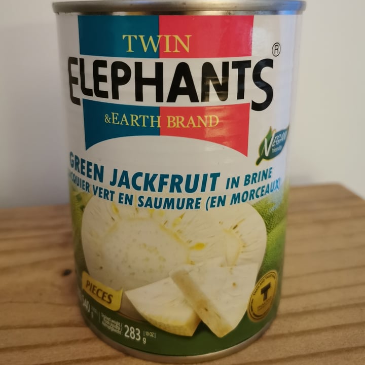 photo of Twin elephants Green jackfruit in brine shared by @malaff on  13 Apr 2021 - review