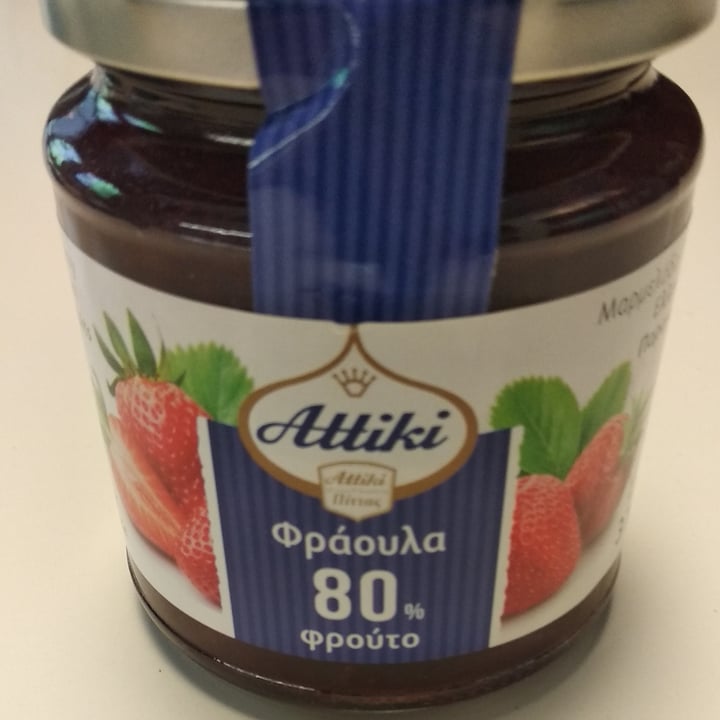 photo of Attiki Strawberry flavour jam shared by @sofia-anne on  15 Jun 2022 - review