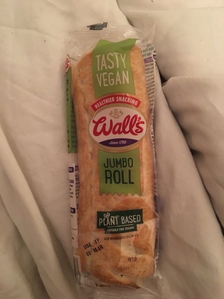 photo of Wall's Pastry Since 1786 Tasty Vegan Jumbo Roll shared by @natasha1998 on  08 Mar 2020 - review