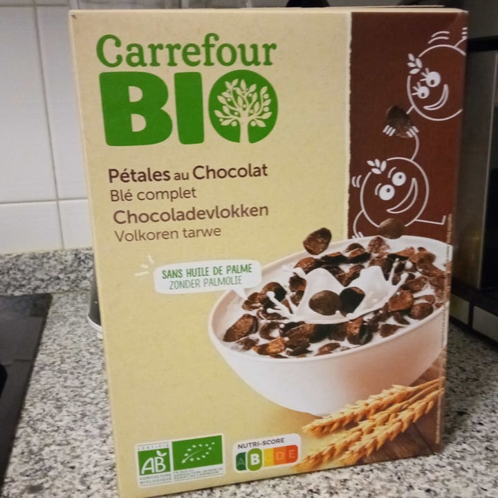 review photo of Carrefour Bio Cereales De Chocolate shared by @rocioheredia on 04 Nov 2021 - review