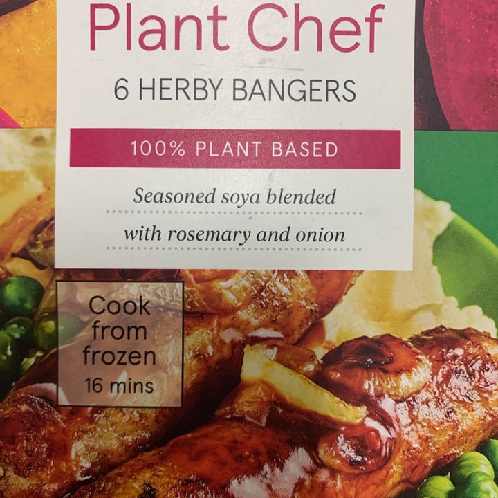 photo of Tesco Plant Chef 6 herby bangers shared by @beccaboo on  30 Jun 2021 - review