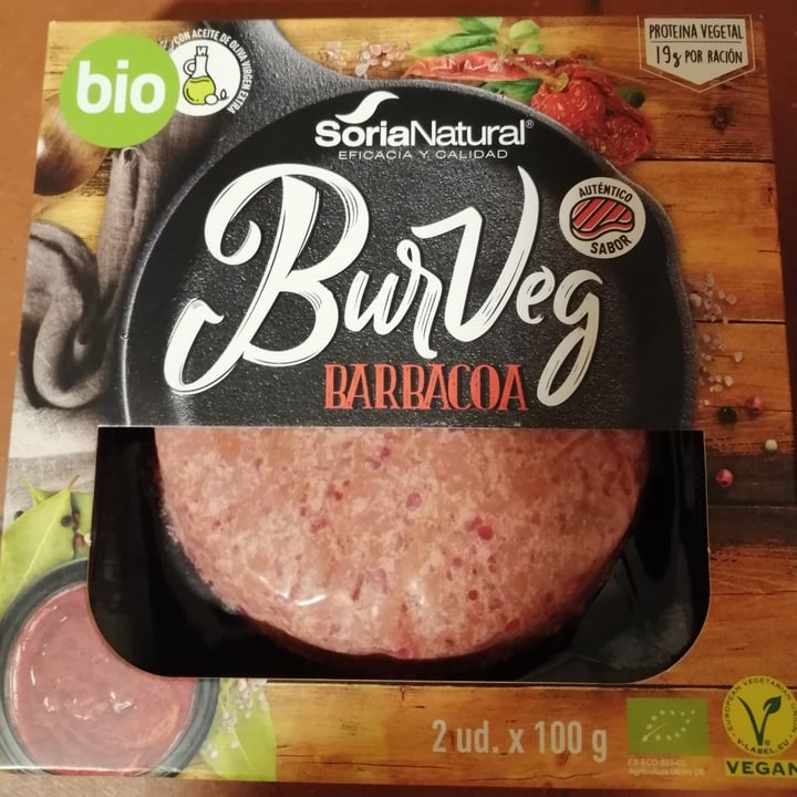 photo of Soria Natural BurVeg Barbacoa shared by @crisamberes on  04 Dec 2022 - review