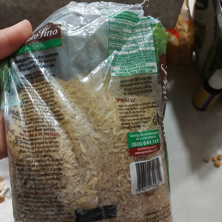 review photo of Prato Fino Arroz integral shared by @alinecristinaabreud on 17 May 2022 - review