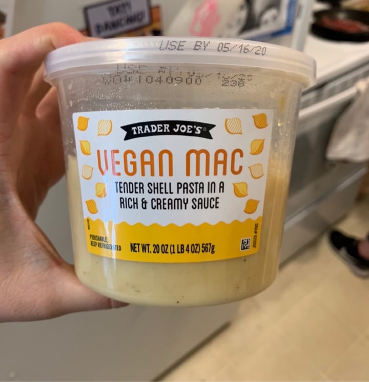 photo of Trader Joe's Vegan Mac shared by @lbade on  21 Jul 2020 - review
