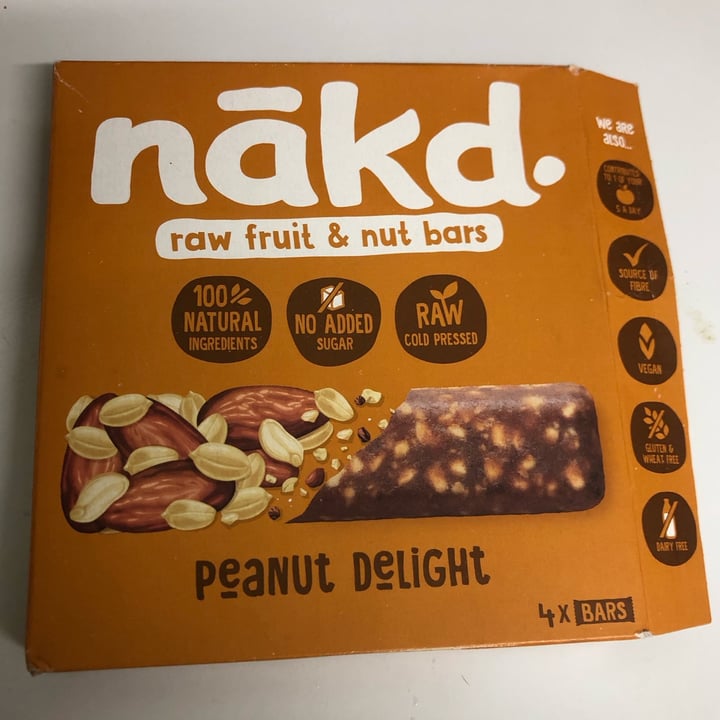 photo of Nākd. Peanut Delight shared by @claudiaalmeida on  27 Sep 2022 - review