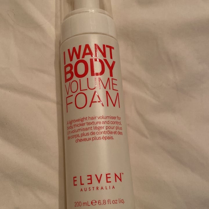 photo of Eleven Australia I Want Body Volume Foam shared by @elcar on  16 Oct 2022 - review