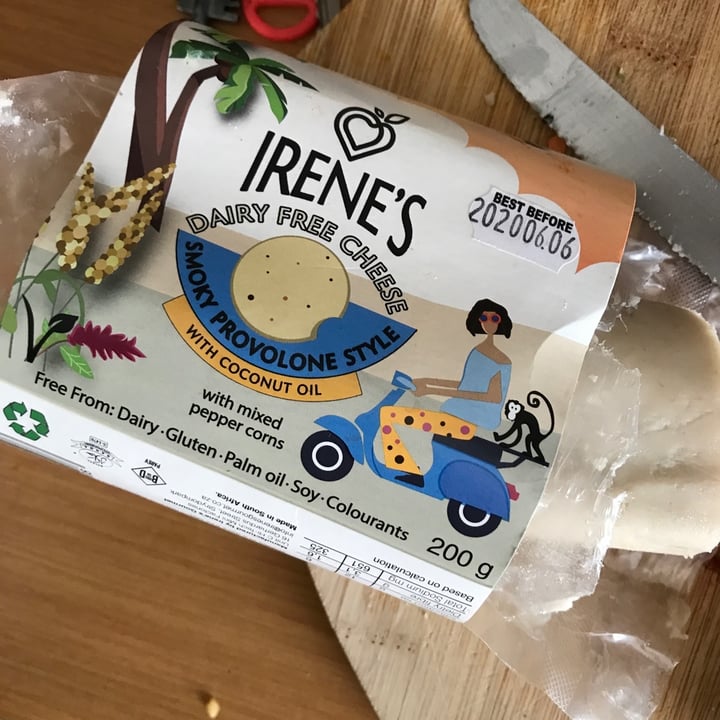 photo of Irene's Gourmet Smoky Provolone Cheese shared by @bibislippers on  24 May 2020 - review