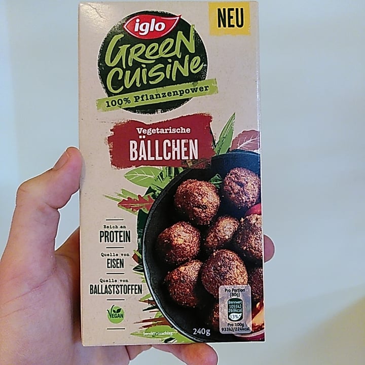 photo of Findus Green Cuisine Meat Free Meatballs shared by @andras on  24 Mar 2021 - review