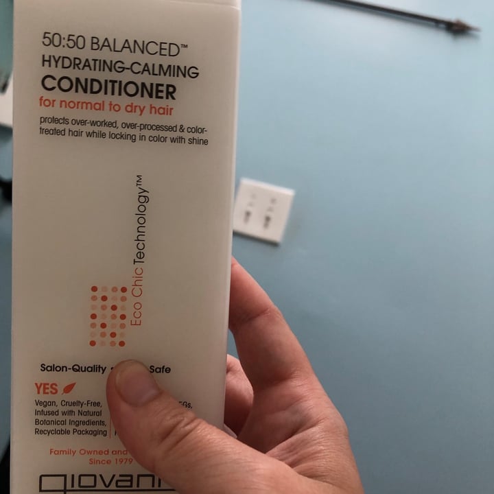 photo of Giovanni Cosmetics 50-50 Balanced Conditioner shared by @k8denson on  13 Jul 2021 - review