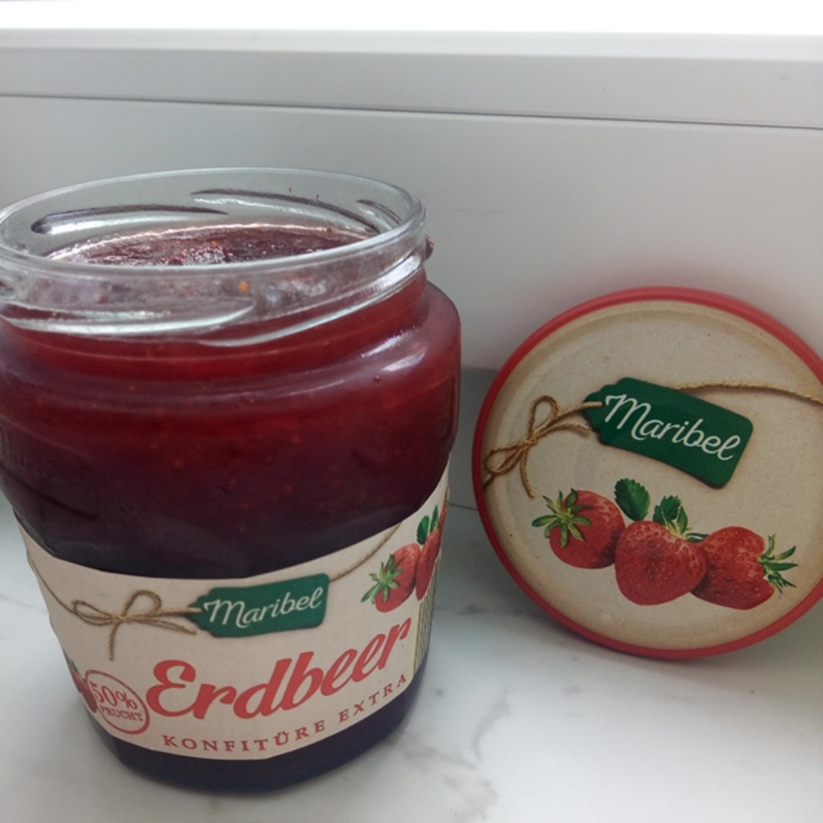 Erdbeer Konfitüre from Maribel - Vegan Product Reviews &amp; Ratings | abillion