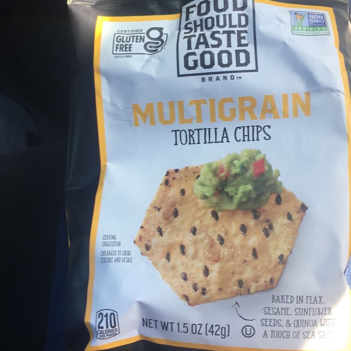 photo of Food Should Taste Good Multi grain Tortilla Chips shared by @obscurityknocks on  21 Sep 2022 - review