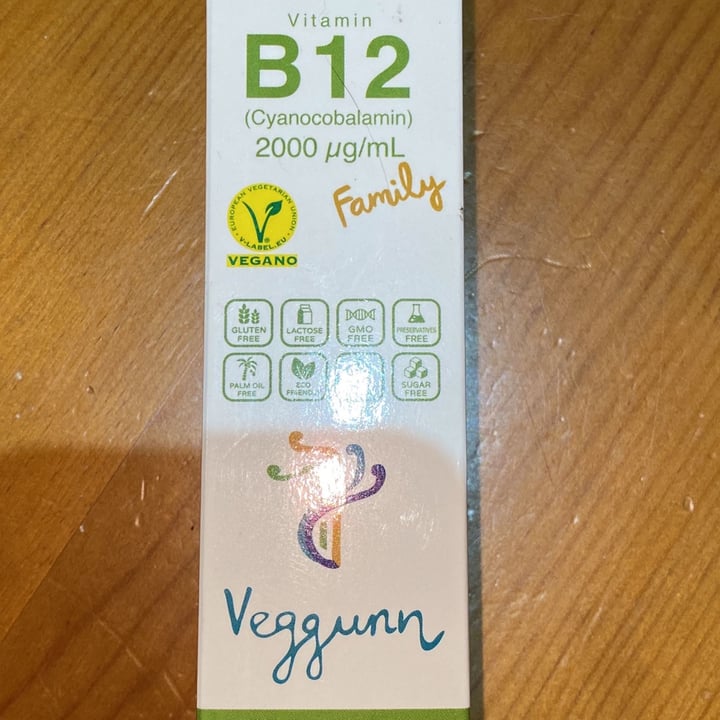 photo of Veggunn Vitamina B12 líquida shared by @supersukita on  21 Nov 2021 - review