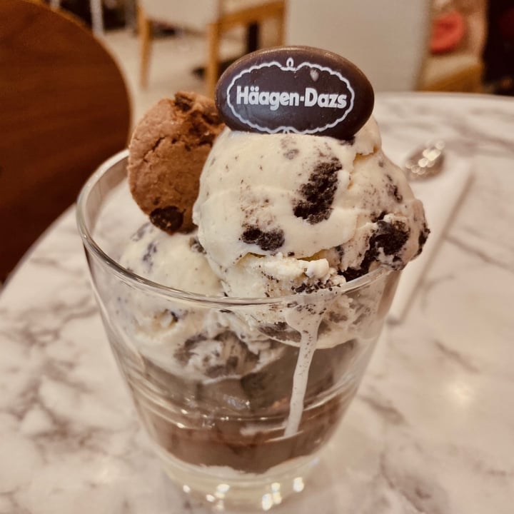 photo of Häagen-Dazs cookies & cream ice cream shared by @jintongye on  11 Apr 2021 - review