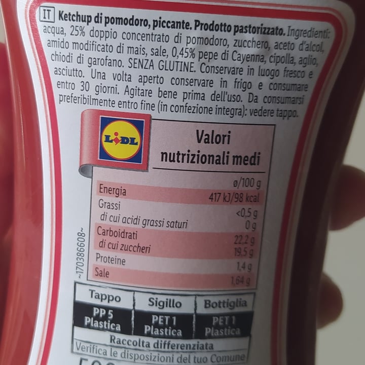 photo of Kania Ketchup Piccante shared by @nyna on  20 Jul 2022 - review
