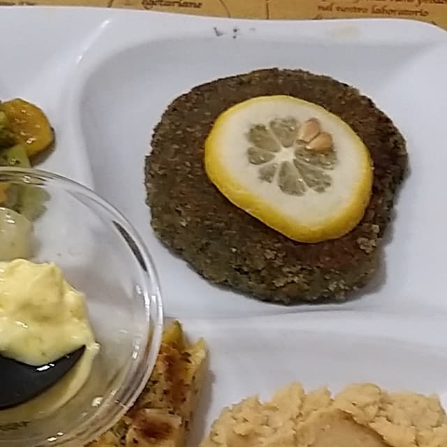 Foto do prato “Burger Di Verdure”
