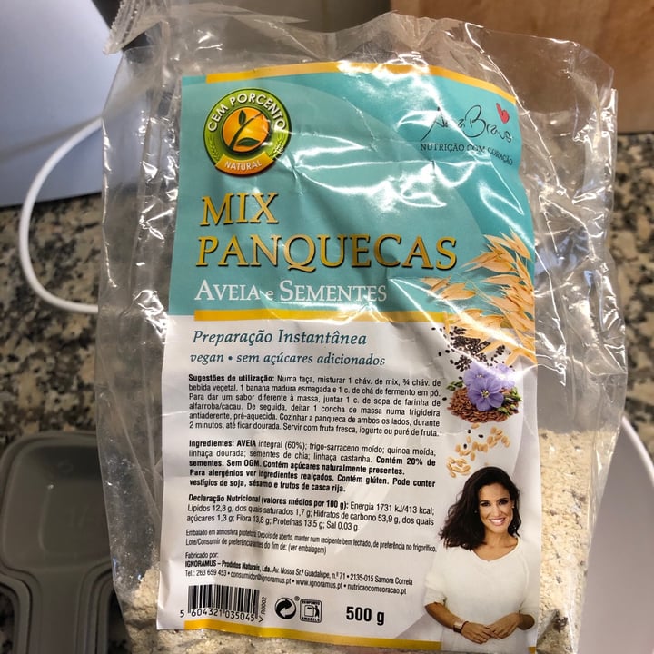 photo of Viver a cem porcento Pancake Mix shared by @anabeatriz on  22 Apr 2020 - review