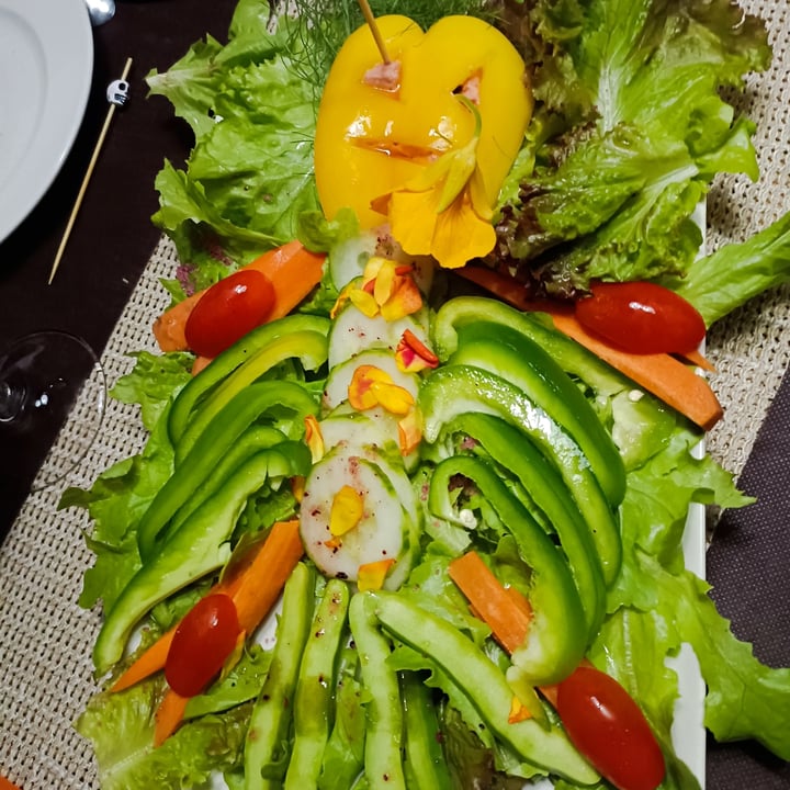 photo of El Invernadero Restaurante ensalada Halloween con hummus shared by @perroneta on  14 Dec 2022 - review