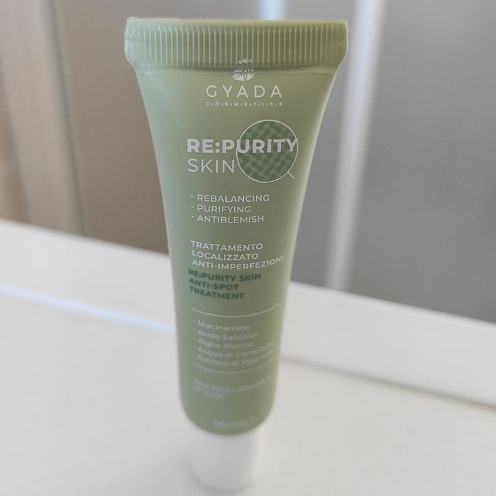 photo of Gyada Cosmetics Re:purity Skin Trattamento localizzato anti-imperfezioni shared by @almacocchine on  17 Jun 2022 - review