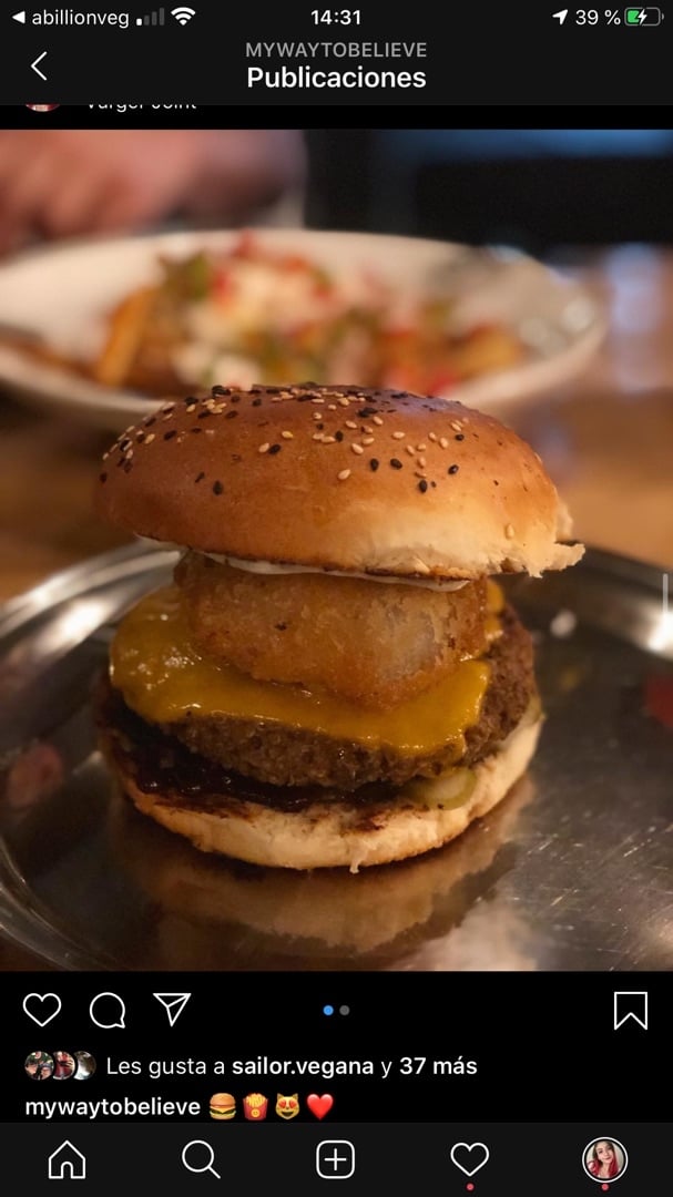 photo of Vurger Joint Onion Burger shared by @mywaytobelieve on  26 Jan 2020 - review
