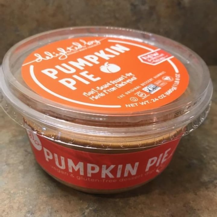 photo of Delighted By Hummus Pumpkin Pie shared by @compassionatekisses on  26 Oct 2020 - review