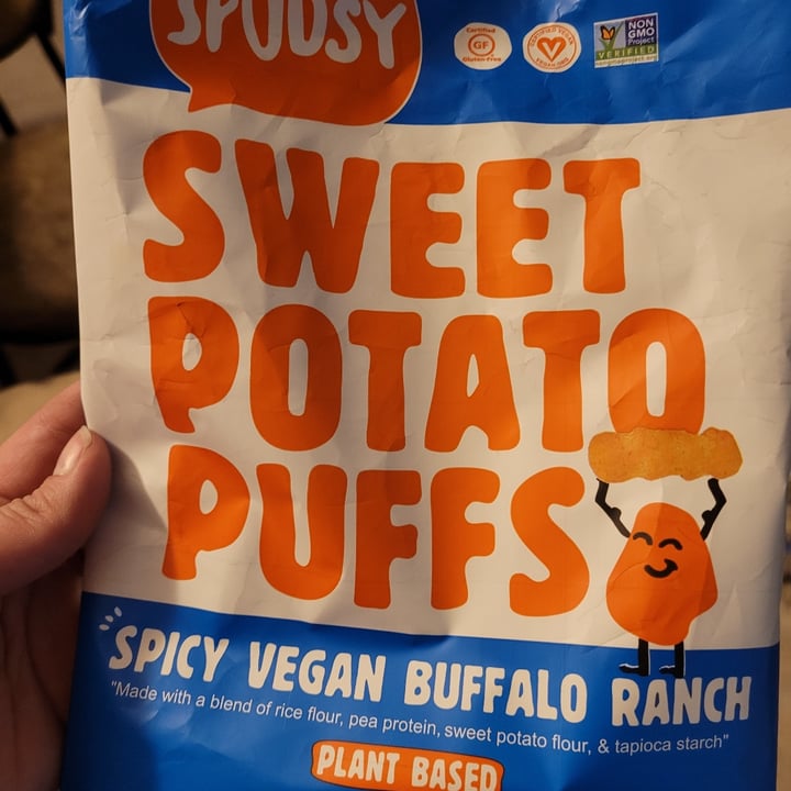 photo of Spudsy Foods Vegan Buffalo Ranch - Sweet Potato Puffs shared by @fitaussiekylie on  25 Apr 2021 - review