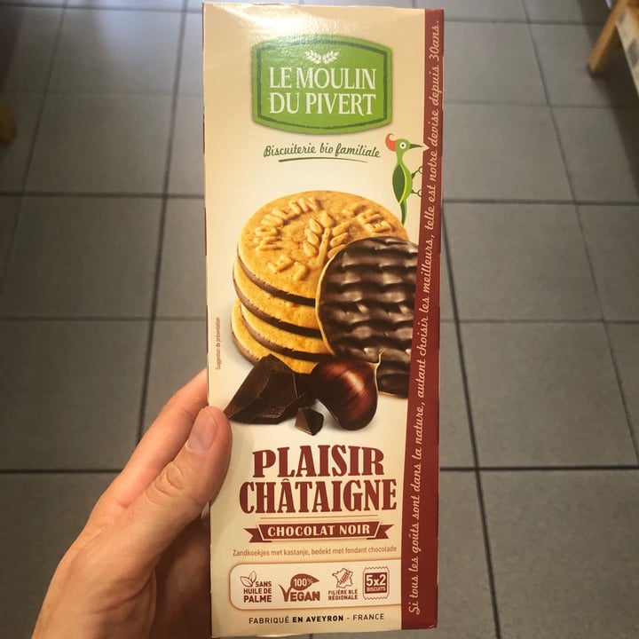 photo of Le Moulin Du Pivert Plaisir chataigne shared by @hellohappyvegan on  30 Jul 2021 - review