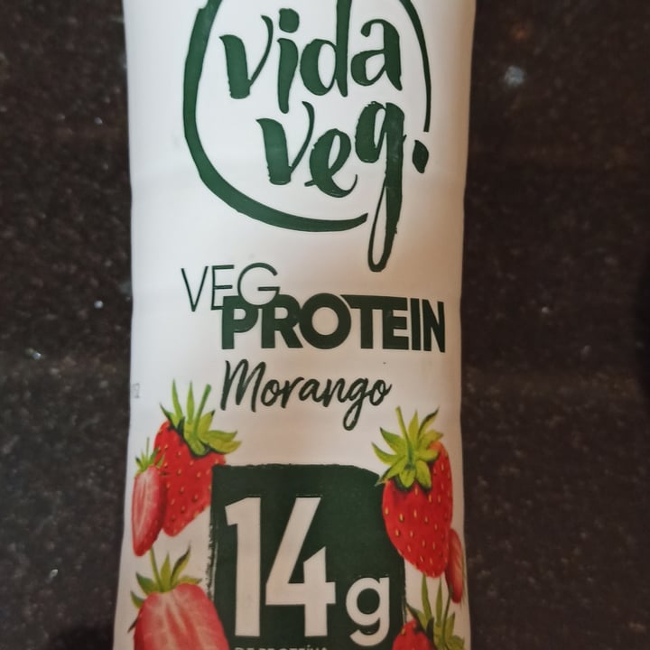 review photo of Vida Veg Iogurte Sabor Morango shared by @veronicarodrigues on 22 Jul 2021 - review