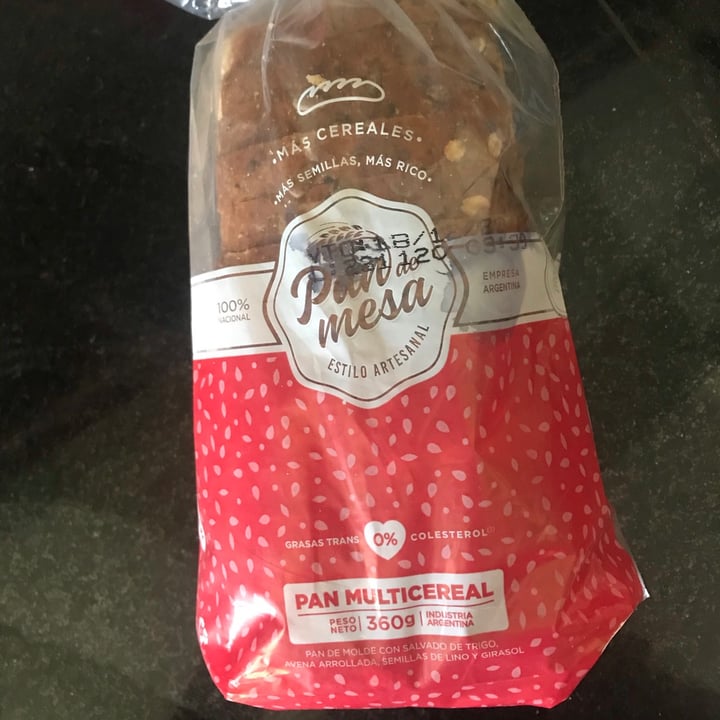photo of Pan De Mesa Pan Multicereal shared by @vanepiterman on  16 Dec 2020 - review