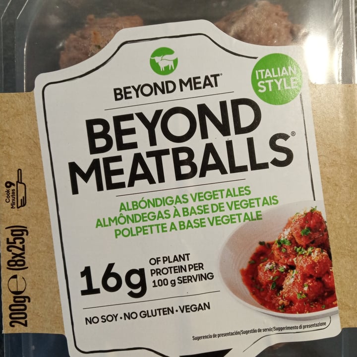 photo of Beyond Meat Beyond Meatballs shared by @ante on  18 Jan 2022 - review