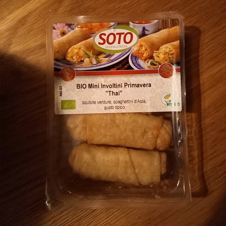 photo of Soto Bio involtini primavera china shared by @ely92 on  25 Mar 2022 - review