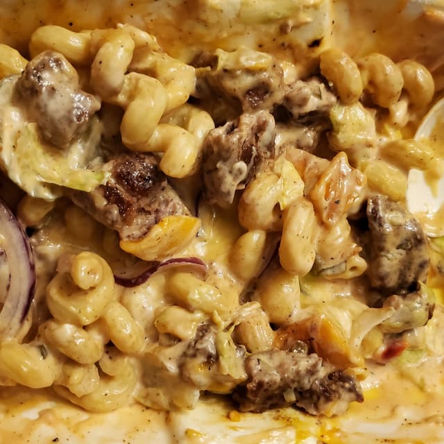 Photo of the dish “Comfort Cheeseburger Mac & Cheese”