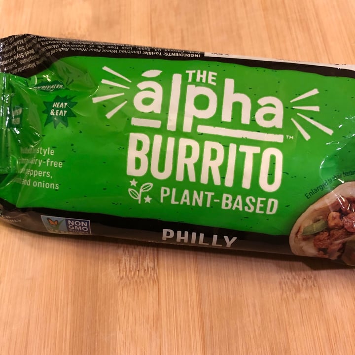 photo of Alpha Foods Philly Burrito shared by @veggietable on  17 Jan 2021 - review