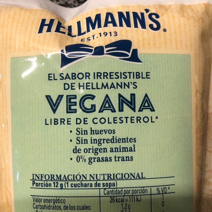 photo of Hellmann’s Hellman’s Vegan Mayonnaise shared by @jazminn on  15 Apr 2021 - review