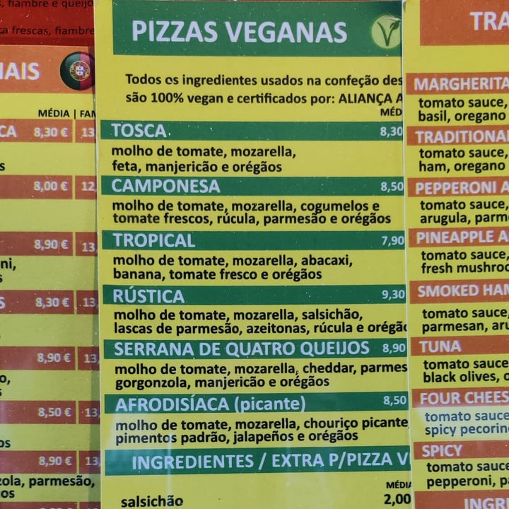 photo of Francesinhas Al Forno da Baixa Pizza cuatro quesos shared by @inesvi on  04 Sep 2021 - review