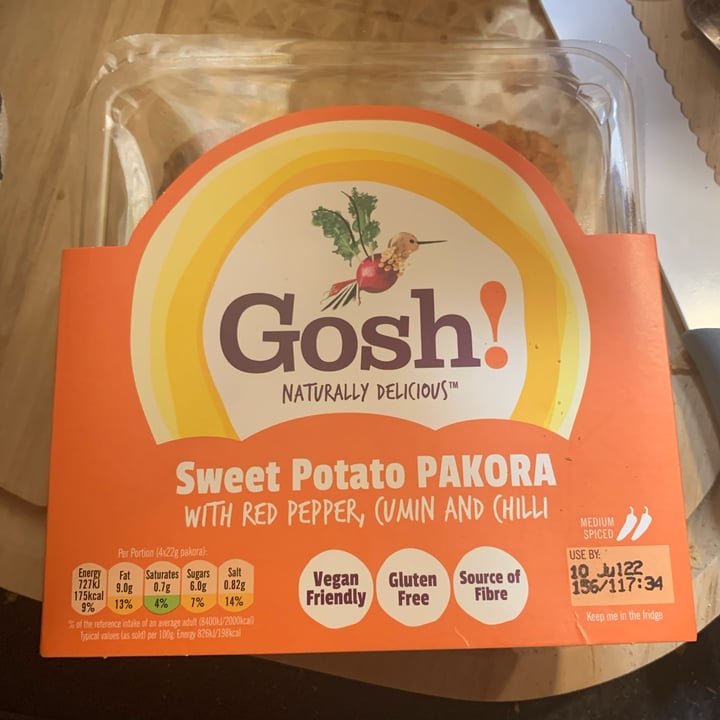 photo of Gosh! Sweet Potato Pakora shared by @potplant on  26 Jun 2022 - review