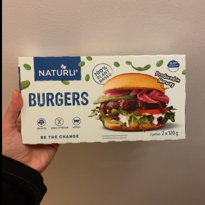 photo of Naturli' Burgers shared by @itsalljustinyourmind on  24 Nov 2021 - review