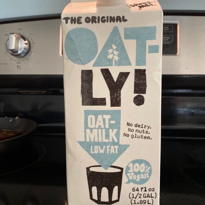 photo of Oatly Oat Milk Low-fat shared by @hax on  24 May 2020 - review