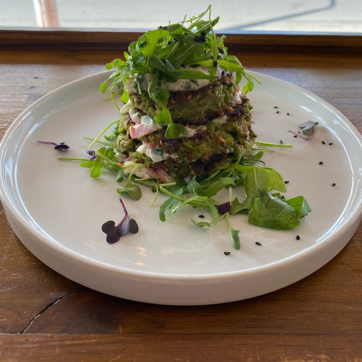 photo of Wildsprout Pea and mint falafel stack shared by @saveg on  26 Oct 2022 - review