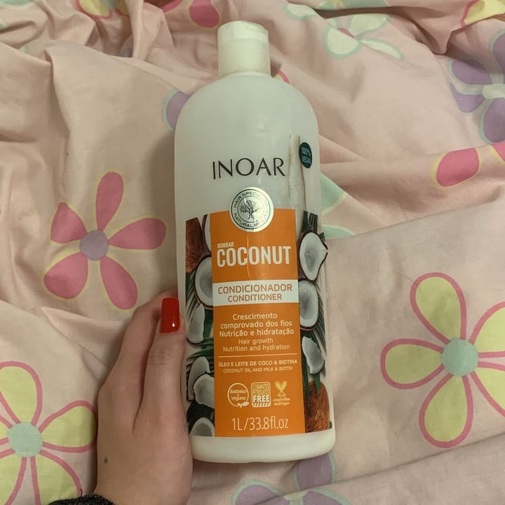 review photo of Inoar Coconut Condicionador shared by @marizaramos on 26 Apr 2022 - review